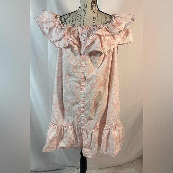 Lisa Marie Fernandez Pink Midi Dress 🌷 - Picture 3 of 10